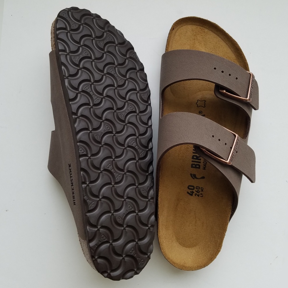 Birkenstock Arizona Mocha Brown Sandals 40 - Picture 3 of 4